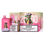 VapSolo Honor disposable vape with 2000 puffs, featuring a refreshing Watermelon Ice flavor and a cool gator design, perfect for an enjoyable vape session.