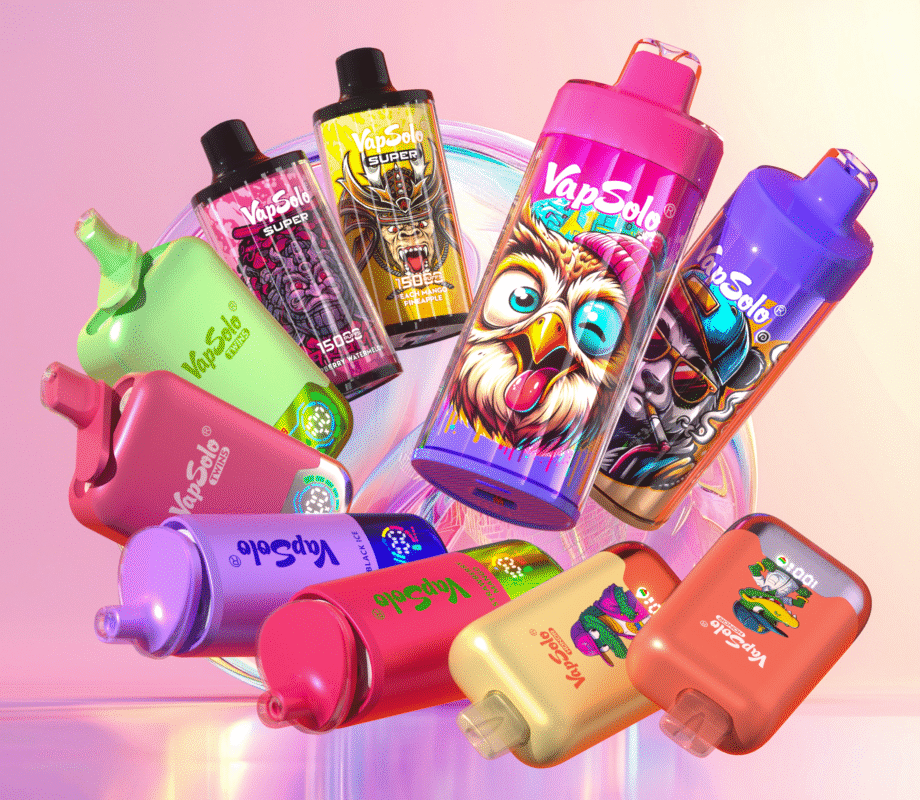 VapSolo Vape Series – Super, Twins, and More with LED Display